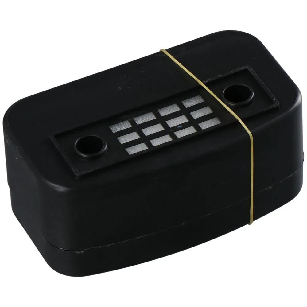 Inflator Pump Black Air Compressor Filter 65mm Noise Muffler Intake Pump
