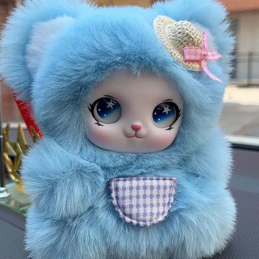 Popular Plush Pendant Bear Cute Stylish Cartoon Doll Exquisite Hanging Ornament For Bag Backpack Party Street Market Decor Gift view 2