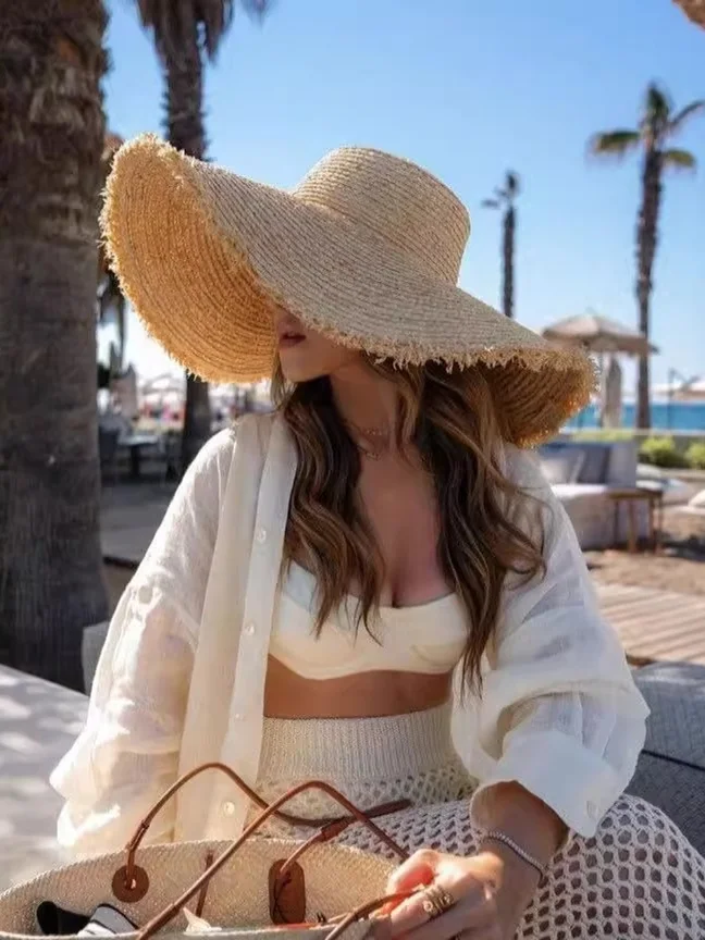 chapeau-de-plage-en-raphia-tresse-a-la-main-a-large-bord-pour-femme-avec-franges-protection-solaire-estivale-style-decontracte-dessus-plat-adapte-aux-jeunes
