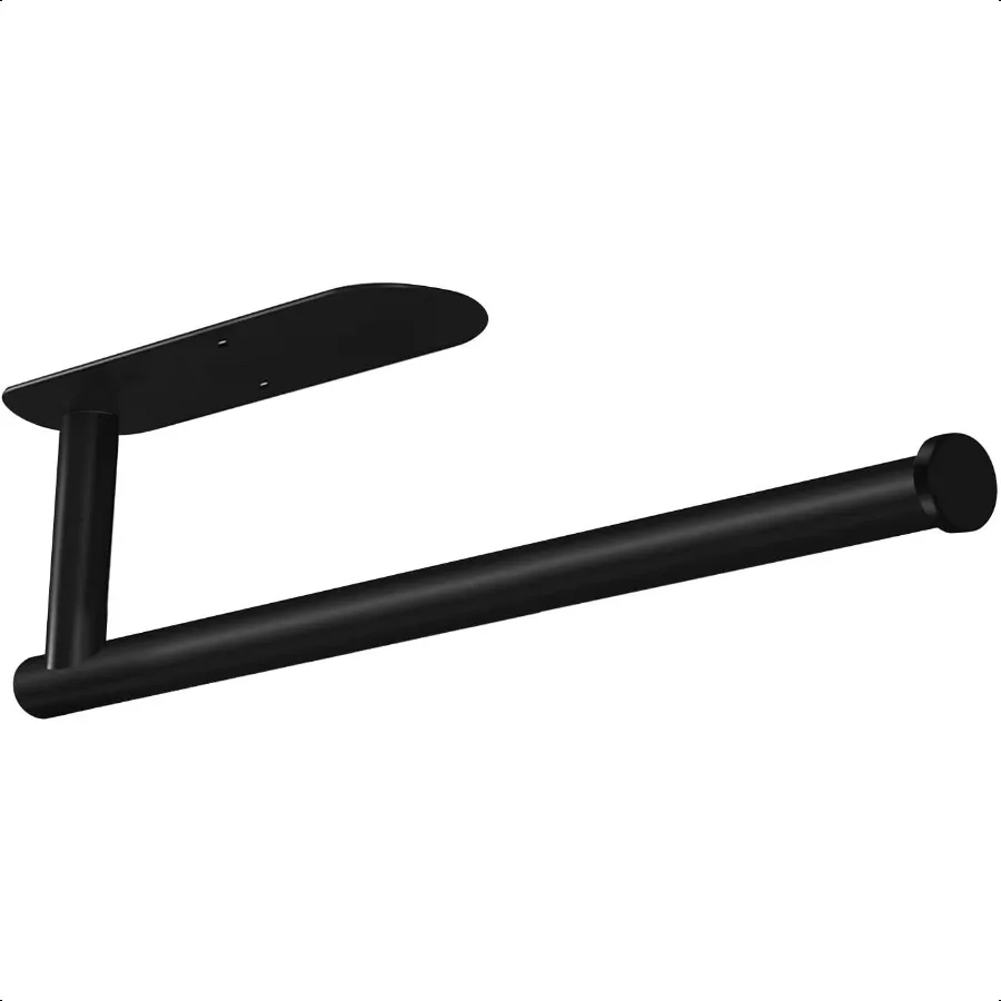 Soportes para toallas de papel, rollos de toallas de papel en blanco para papel de cocina, autoadhesivos a granel debajo del gabinete, ambos disponibles en adhesivo y Scr