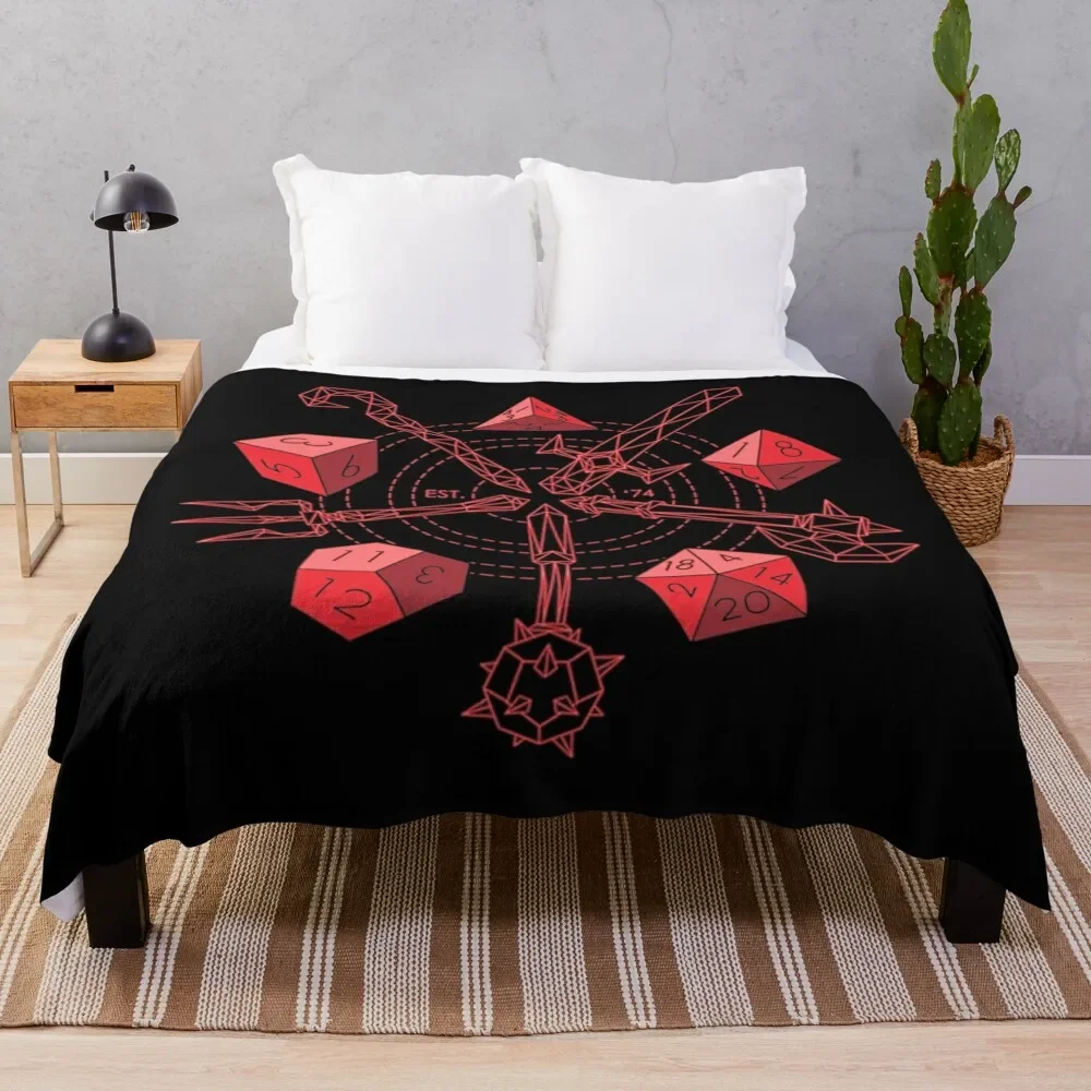 Roleplayer - Choose Your Red Weapon Throw Blanket Beach Sofa Quilt manga Blankets