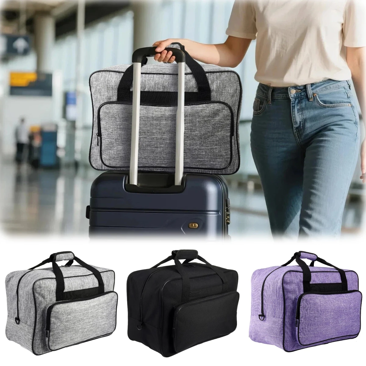 

Небольшая дорожная сумка для хранения швейной машины с ручкой, удобная для переноски, универсальная сумка для хранения предметов для путешествий на открытом воздухе