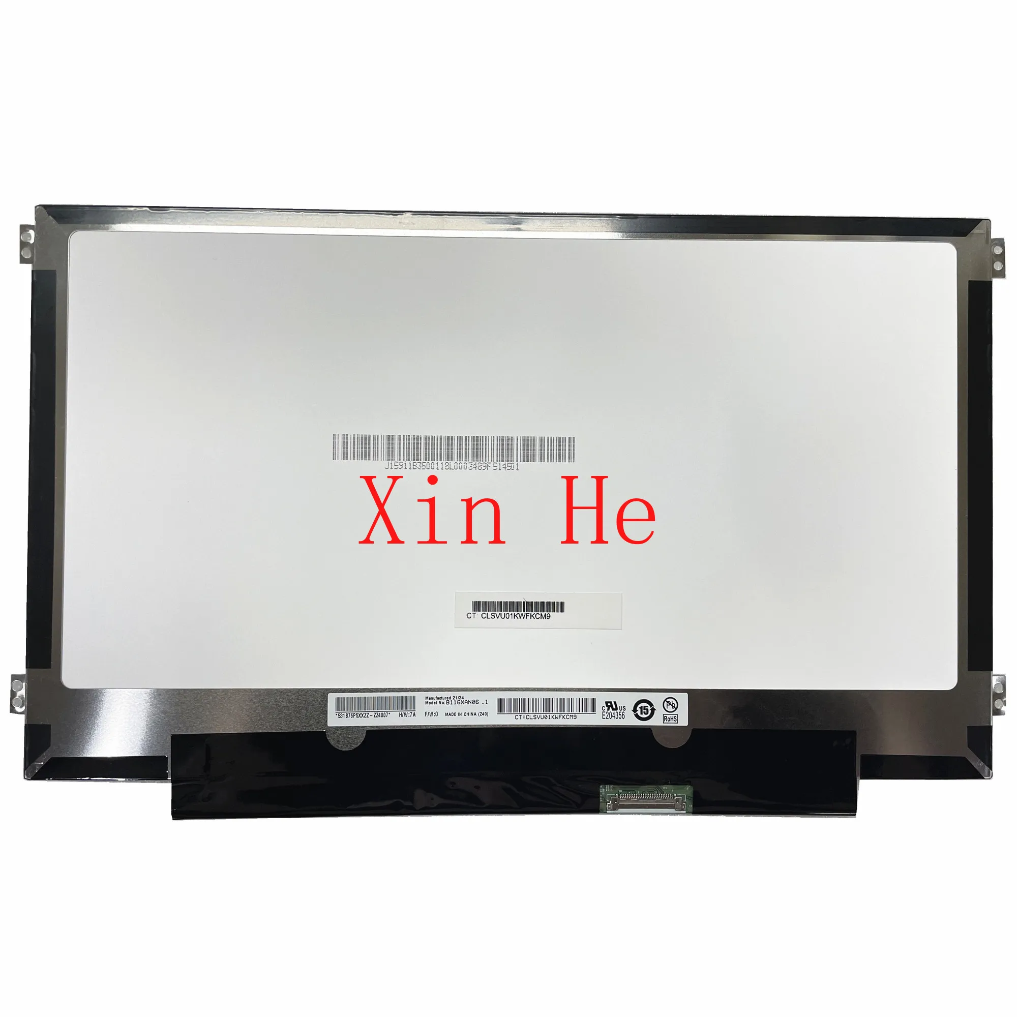 

11,6 ''B116XAN06.1 панель ЖК-экрана ноутбука 1366 × 768 EDP 30 контактов