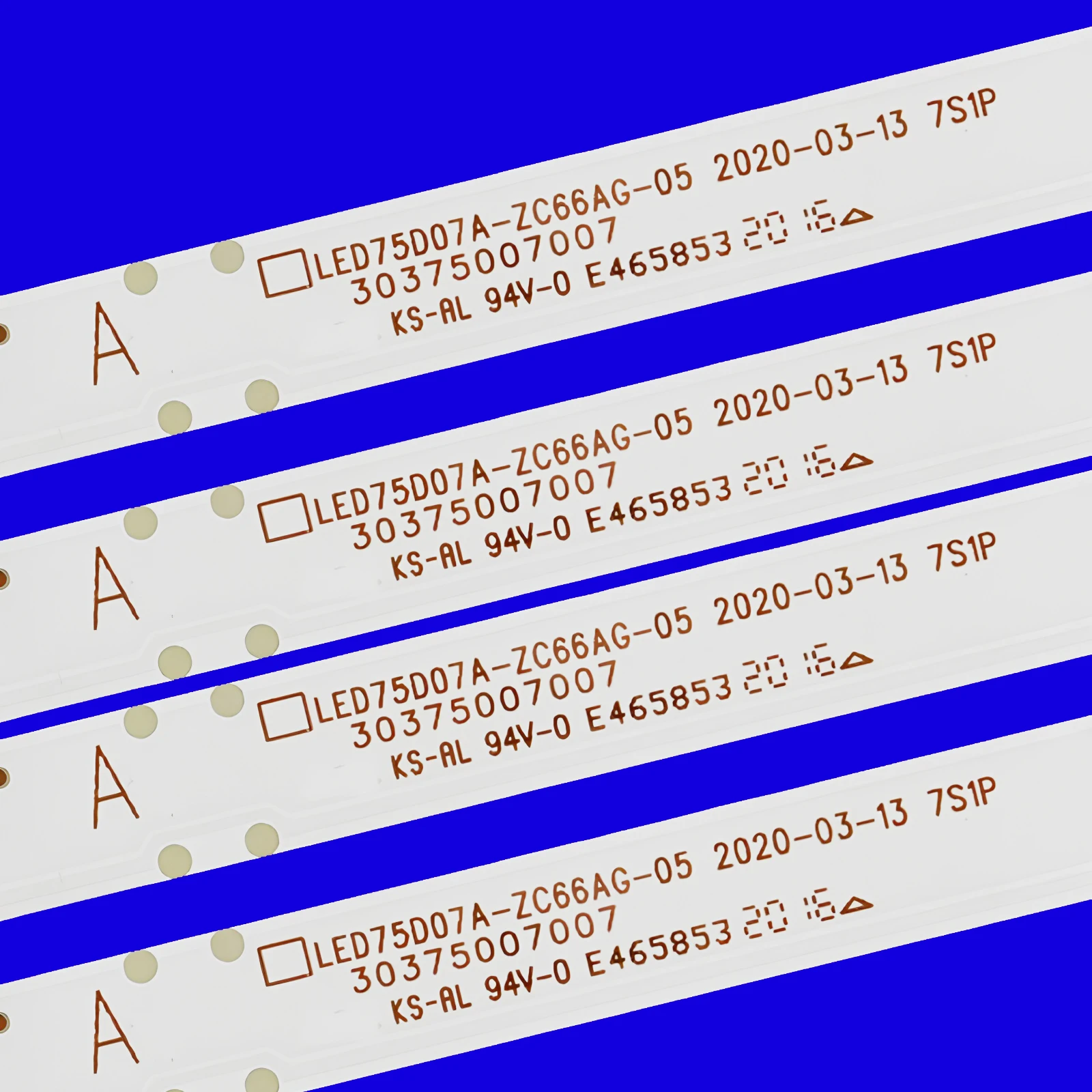 

LED backlight Strips For K750USG LED75D07A-ZC66AG-05 LED75D07B-ZC66AG-05 30375007005 30375007006 75R6 75V81 LU75C61 LU75J71