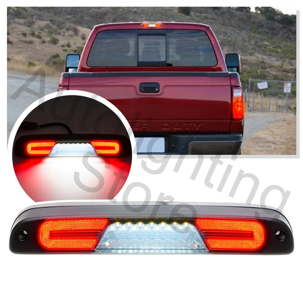 For Ford Ranger F-250 F-350 F-450 F-550 Super Duty Mazda B2300 B2500 B3000 B4000 LED High Mount 3rd Brake light Cargo lamp bar