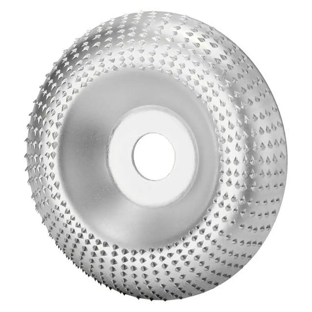 22mm Bore Wood Carving disc Grinder Wheel disc 5 inch Woodworking Shaping Sanding Tool Woodworking Angle Grinder Attachment