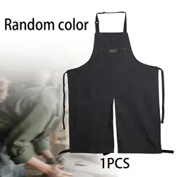 Split Leg Pottery Apron Durable Simple Wear Resistant Comfortable Portable for Art Working Kitchen Garden Crafts Painting