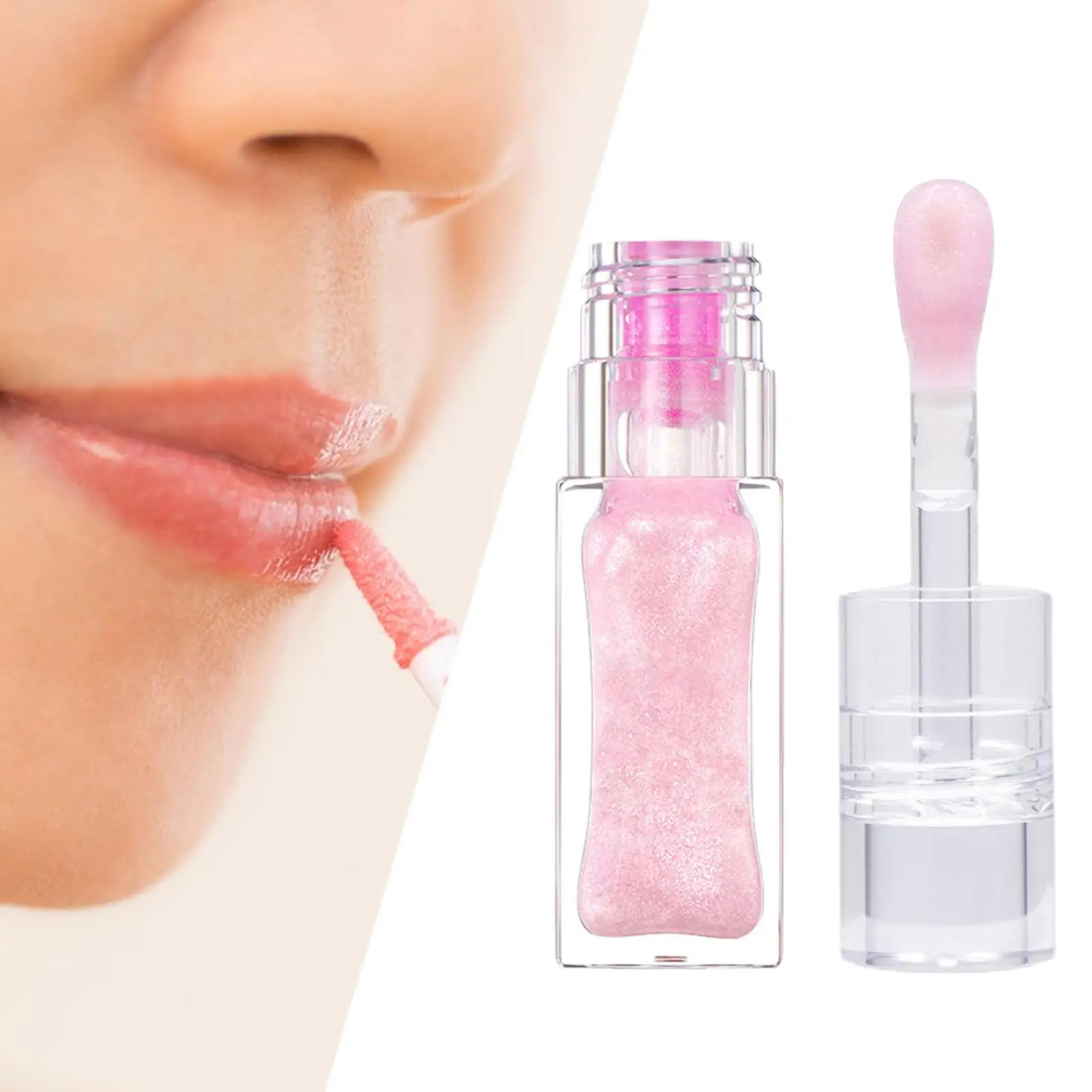 Lip Balm No Sticky Lip Gloss Nourishing Color Changing Moisturizing Lip Oil