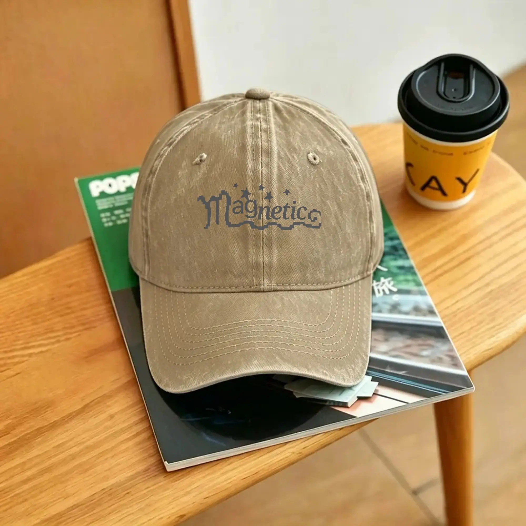 MAGNETIC ILLIT Casual Baseball Cap  Outdoor Gym Hip Hop Hats Summer High Quality Men Adult Fashion Baseball Caps