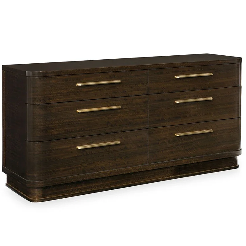 Vintage classic solid wood dresser, multi-function entrance channel buffet