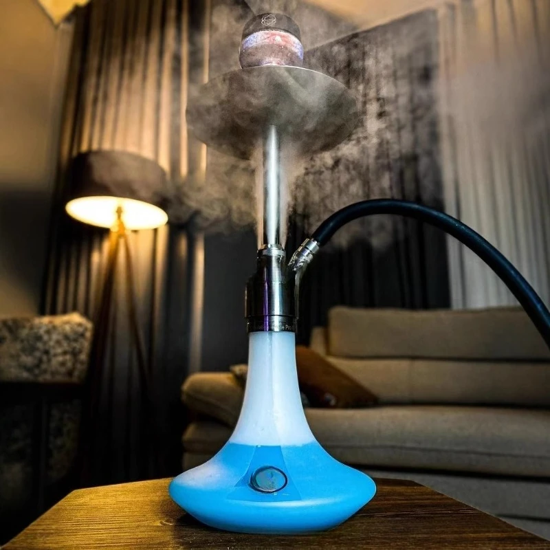

Single tube 304 stainless steel hookah hookah glass bottle
