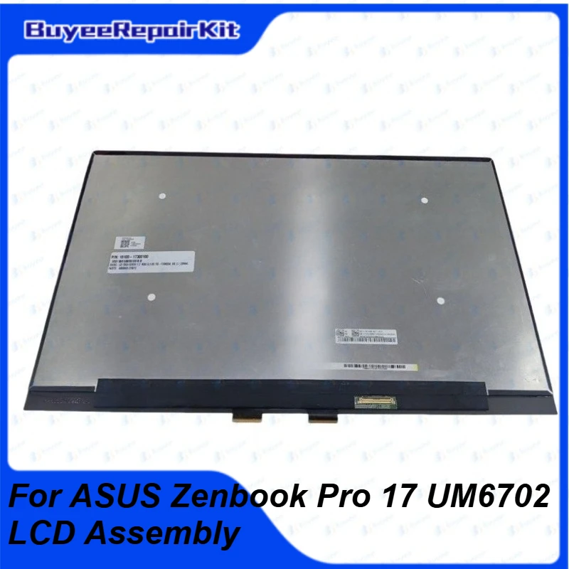 

Original For ASUS Zenbook Pro 17 UM6702 Touch Screen Assembly Display Panel Replacement