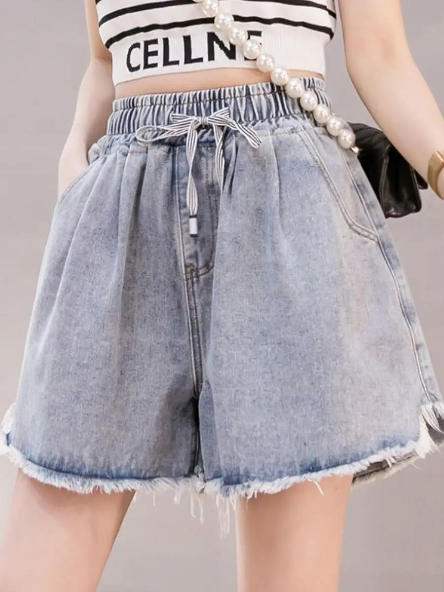 shorts-jeans-feminino-plus-size-de-cintura-alta-corte-a-solto-estilo-social-de-verao-uniforme-estudantil-com-bolsos