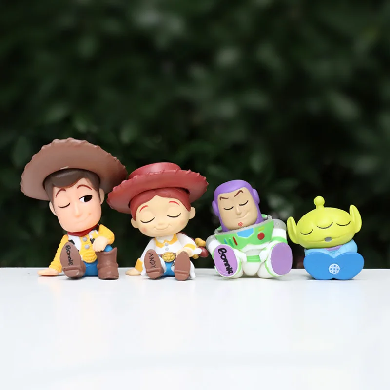 Recién llegado Toy Story holograma Buzz Lightyear figura Drowsy Bug coleccionable modelo de exhibición en miniatura juguete y Hobby figura de acción