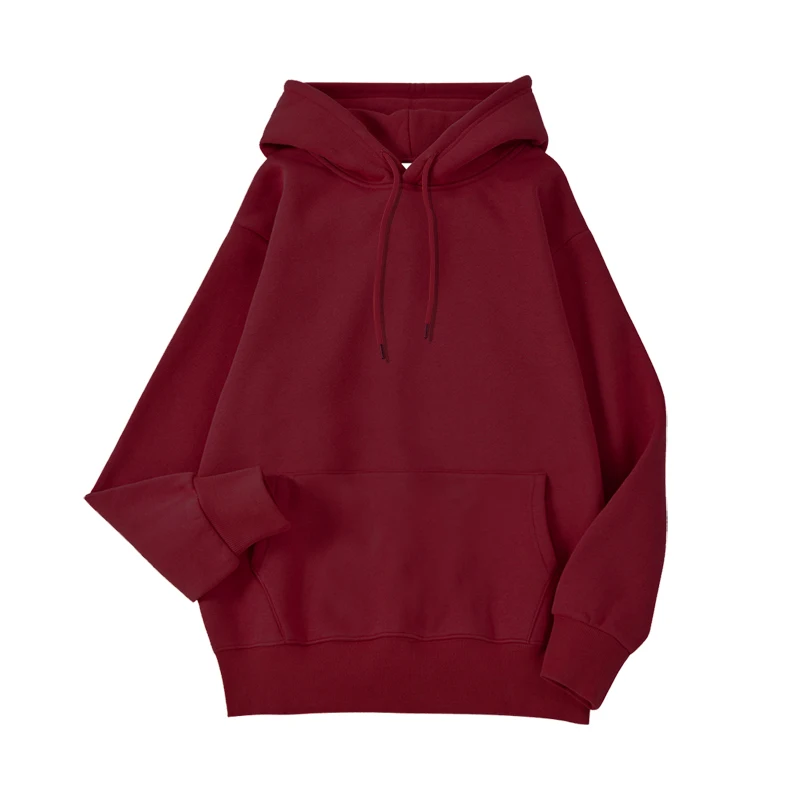 Herbst Casual frauen Solide Hoodie Komfortable Stretch Sweatshirts Lose Tasche Warme Kleidung Mode Straße Weibliche Pullover – Detail 22
