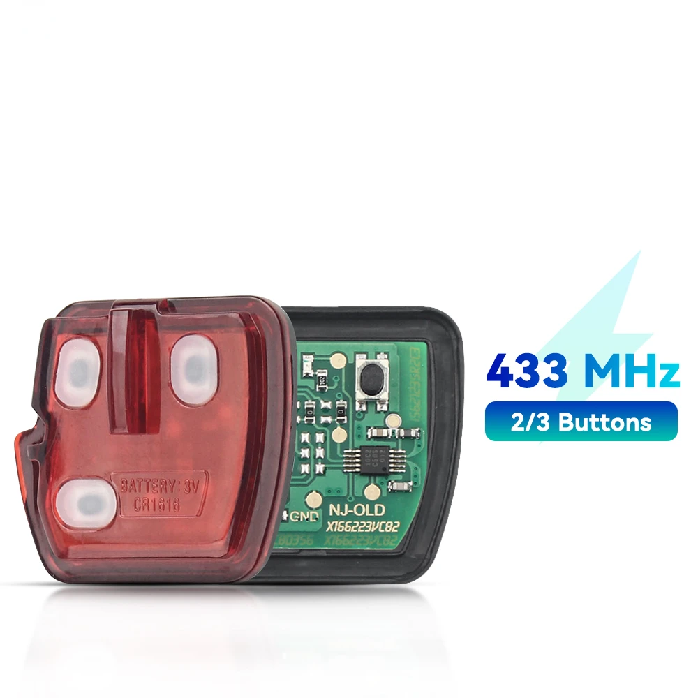KEYYOU Geändert Klapp Auto Remote Schlüssel Für Mitsubishi Outlander Pajero Triton ASX Lancer Shogun MIT8 MIT11 Klinge 433MHz