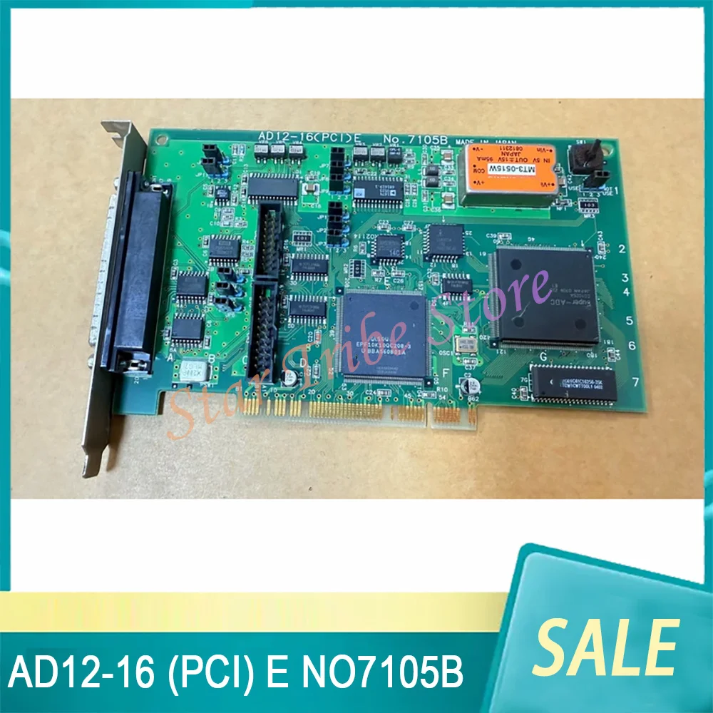 AD12-16(PCI) E NO.7105B Communication Data Acquisition DAQ Card