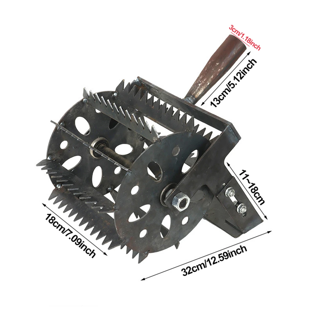 

Cultivator Weeding Head Gardening Farm Heavey Weeding Head Grass Remover Tool Attachment Weeding Wheels Weeder Accessories