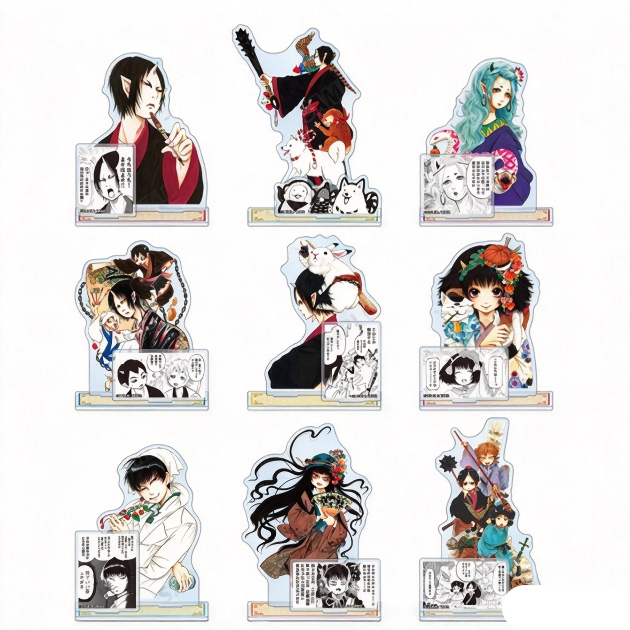 Anime Hozuki's Coolheadedness Hōzuki Momotaro Acrylic Stand Model Plate Keychains Desk Decorations Fans Gifts