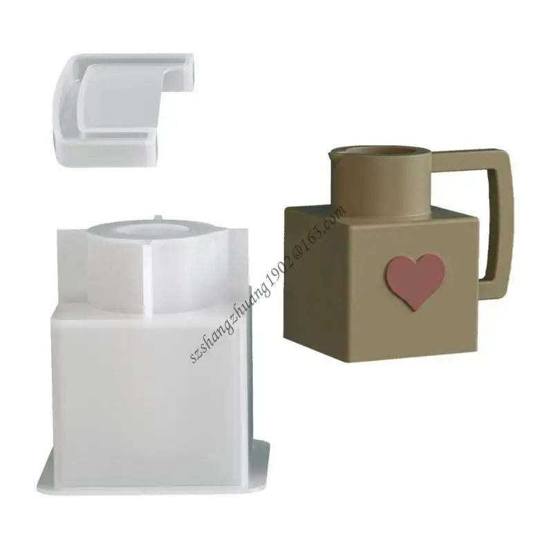 

Q6RB Heart Shaped Silicone Mould for Casting And Home Decoration