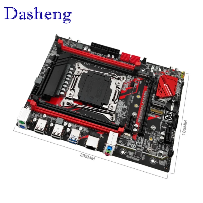 MACHINIST X99 RS9 Motherboard LGA 2011-3 Support Intel Xeon E5 2667 2690 2680 V4 2670 2650 V3 CPU DDR4 RAM Memory NVME M.2 M-ATX