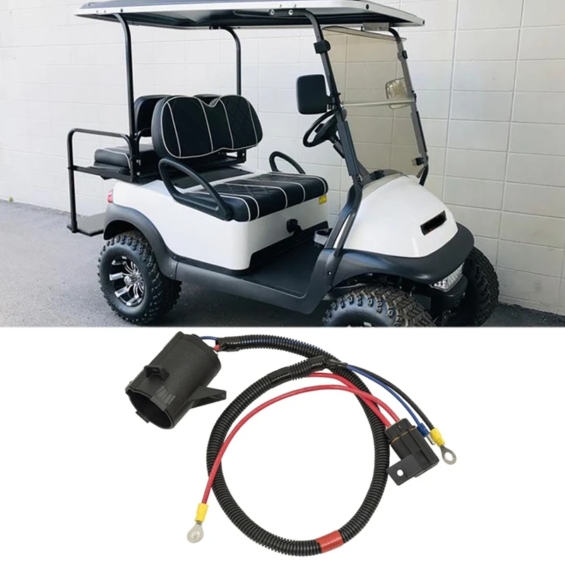 For Club Car Precedent 2015-Up Charger Receptacle Plug With Subaru EX40 105137401 Golf Cart Parts