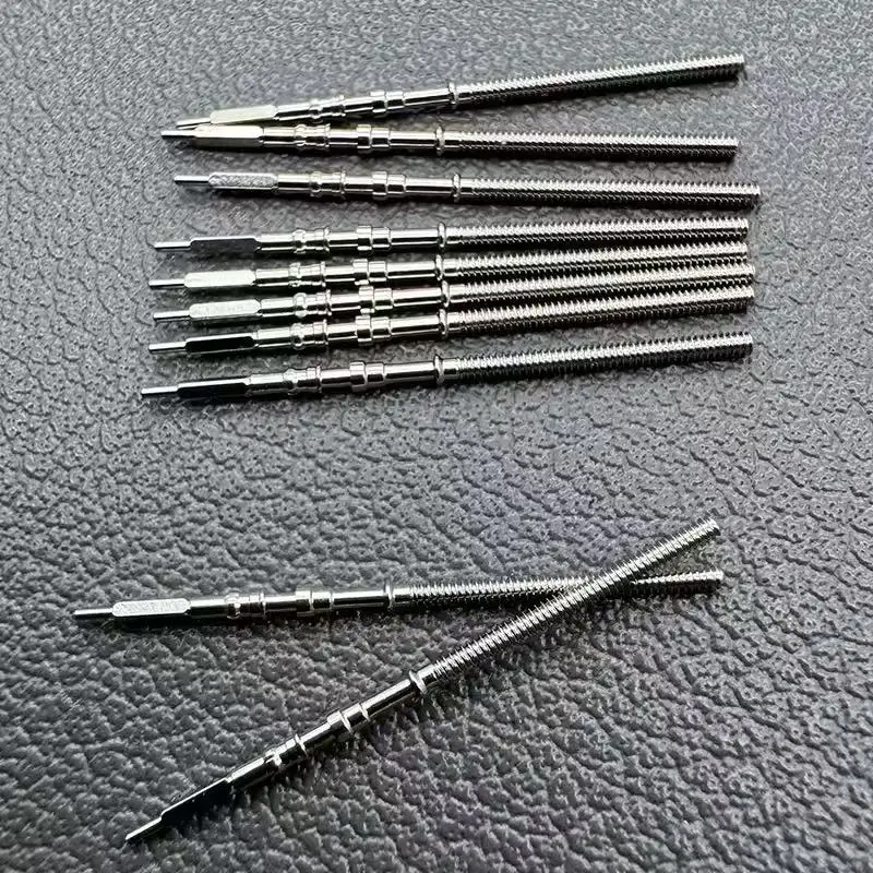 5/10/20Pcs Bewegung Uhr Stahl Stem Crown Kit Uhr Teile Für Seiko NH34 NH35 NH36 NH38 NH39 bewegung Uhren Stem Ersatzteile – Detail 2