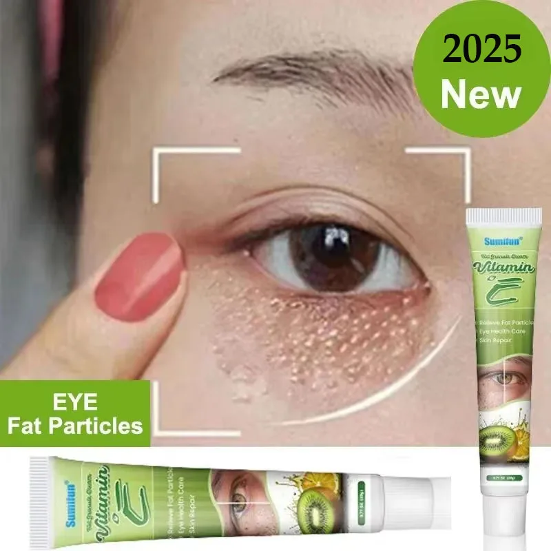 Eliminador de gránulos de grasa, crema para ojos, eficaz, elimina gránulos de grasa, hinchazón, antipartículas, producto eliminador Milia, reparación, cuidado de la piel de los ojos