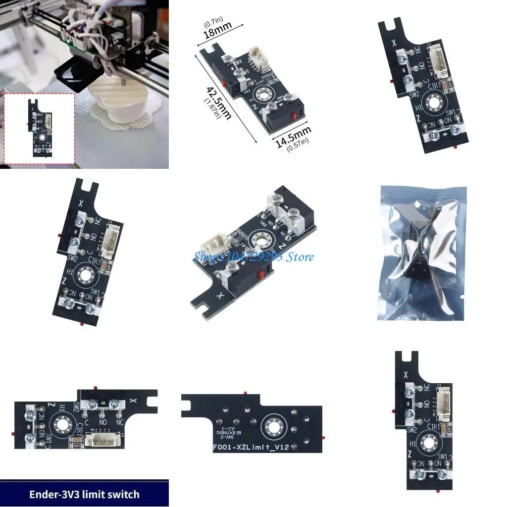 

Y2GD Universal X/Z Axes Endstop Board Compatibles for Ender 3 and Vaious 3D Printers