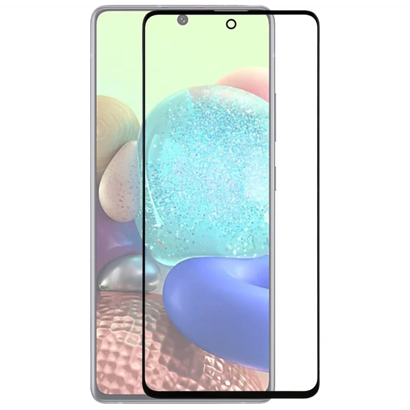 

Front Screen Glass Outer Panel Lens Replacement OCA For Samsung Galaxy A71 SM-A715 (No LCD Screen and Touch Digitizer)