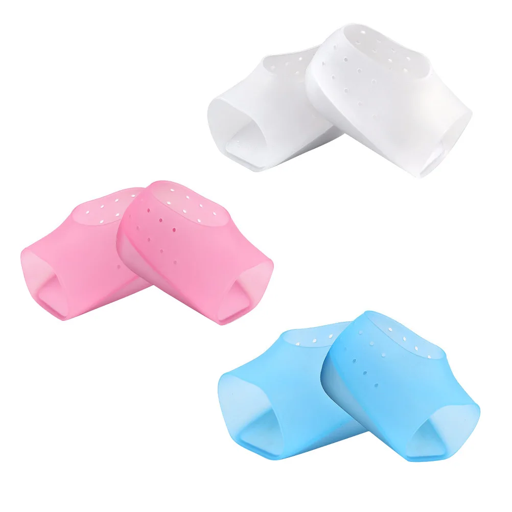 

1 Pair Invisible Height Increase Insoles 2Cm Thick Silicone Heel Pads For Men Women Shockproof Anti-Slip Insoles For Sneakers