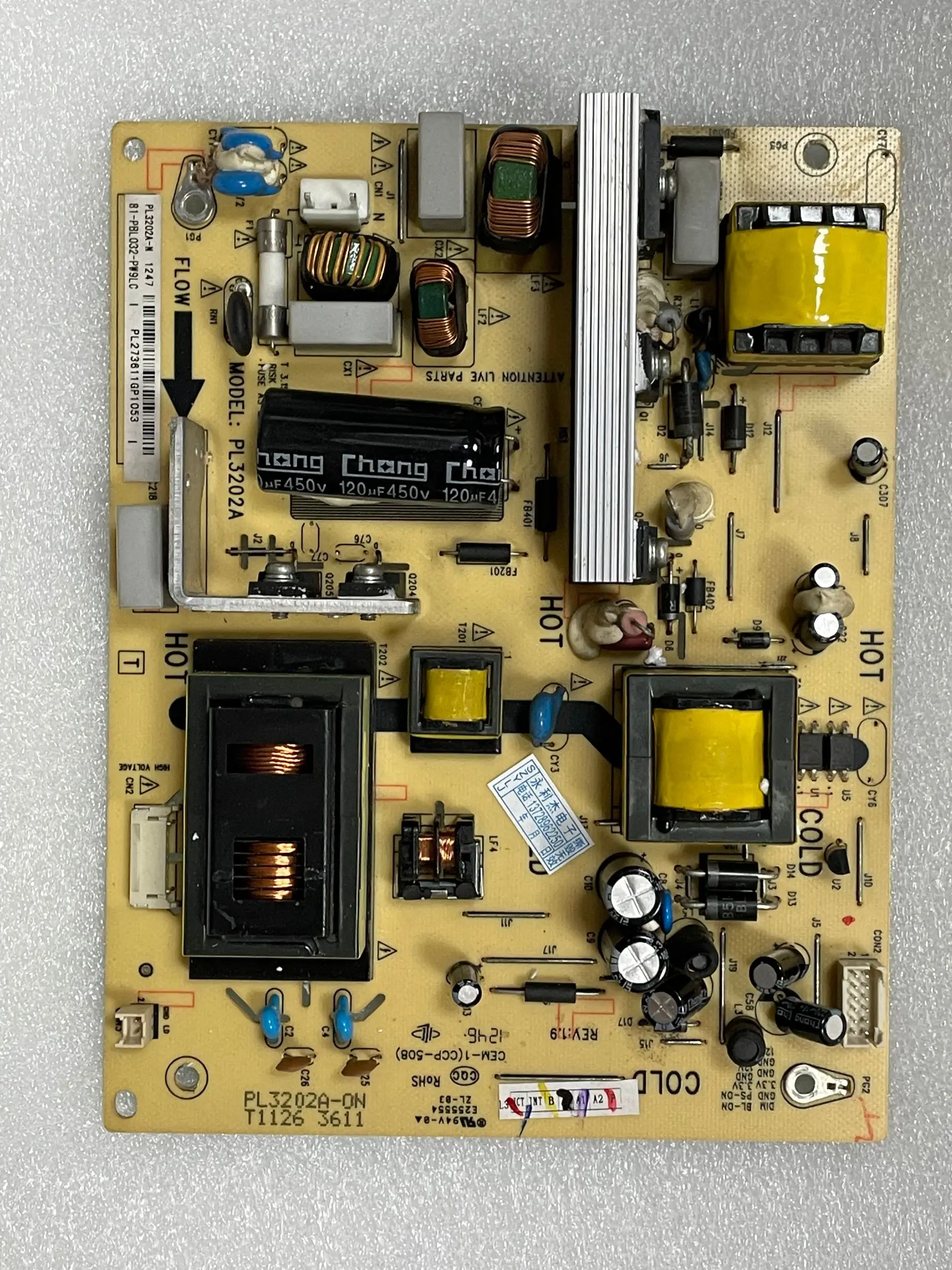 

Плата питания для оригинального PL3202A 81-PBL032-PW7L