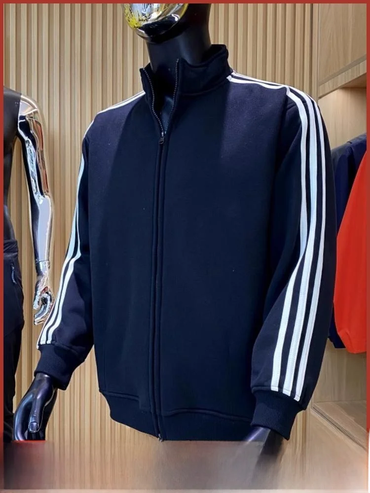 

Trendy Hoodie Jaet for Men Thiened Casual Faionable Autumn Winter New Arrival Fce Inner Stand Fit Zipper...