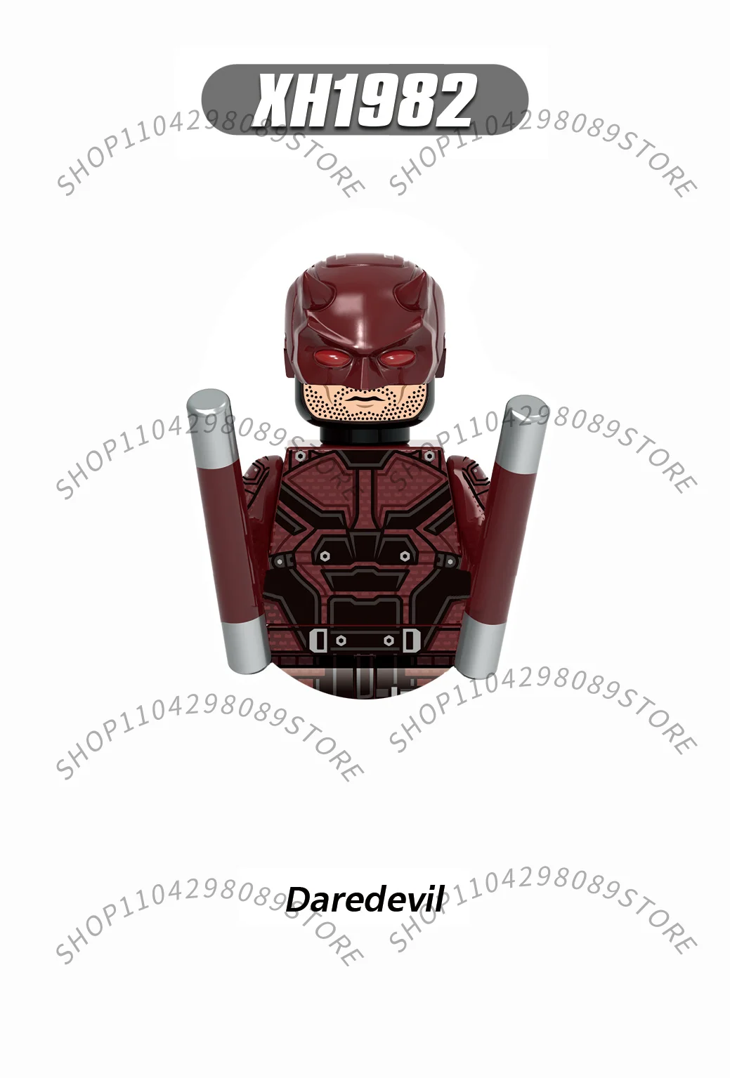 Marvel Bouwstenen Mini klassieke figuren Kindercadeau voor een feestje Steenspeelgoed Daredevil Venom Doctor Doom - afbeelding 1