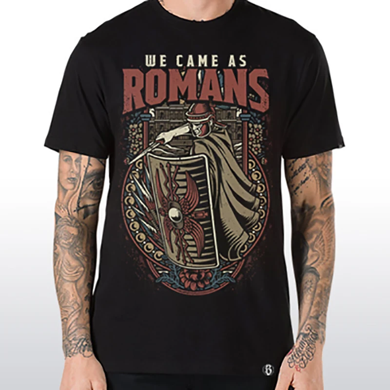 

We Came As Romans - Roman Legion T-Shirt 100% Cotton O-Neck Short Sleeve Summer Casual Mens T-shirt Streetwear