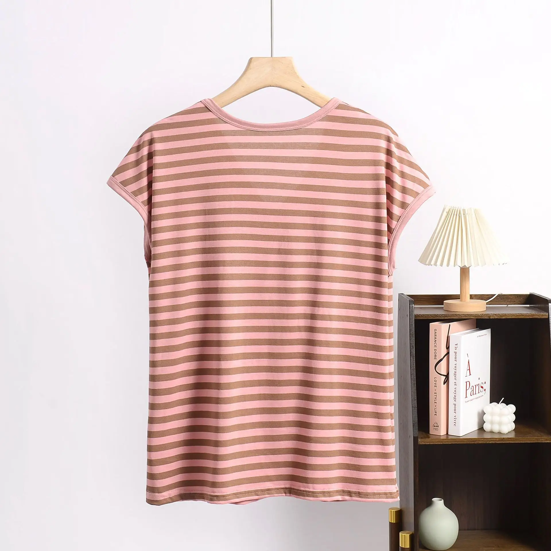 Plus size xl a 8xl modal com decote em v sem mangas camisetas femininas finas e soltas o pescoço camiseta casual topos todos os jogos outwear