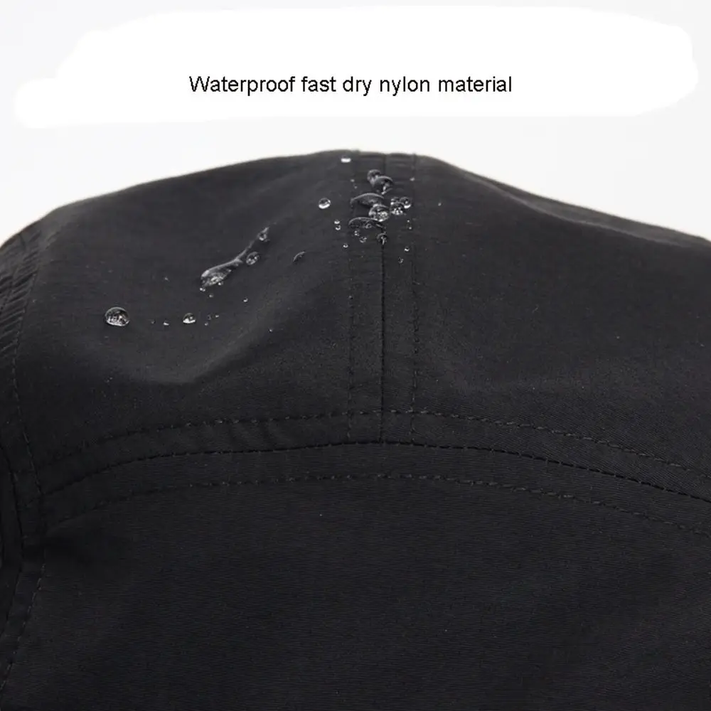 جديد التجفيف السريع 5 لوحة قبعة بيسبول تنفس النايلون Casquette Snapback قبعات التخييم قبعة الرجال النساء كابيلو الهيب هوب القبعات