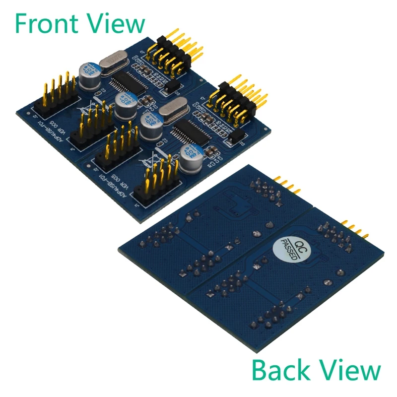 9Pin USB Header Male 1 To 4 Female Extension Cable Extender Card USB HUB Connector Adapter Port Multilier For Desktop