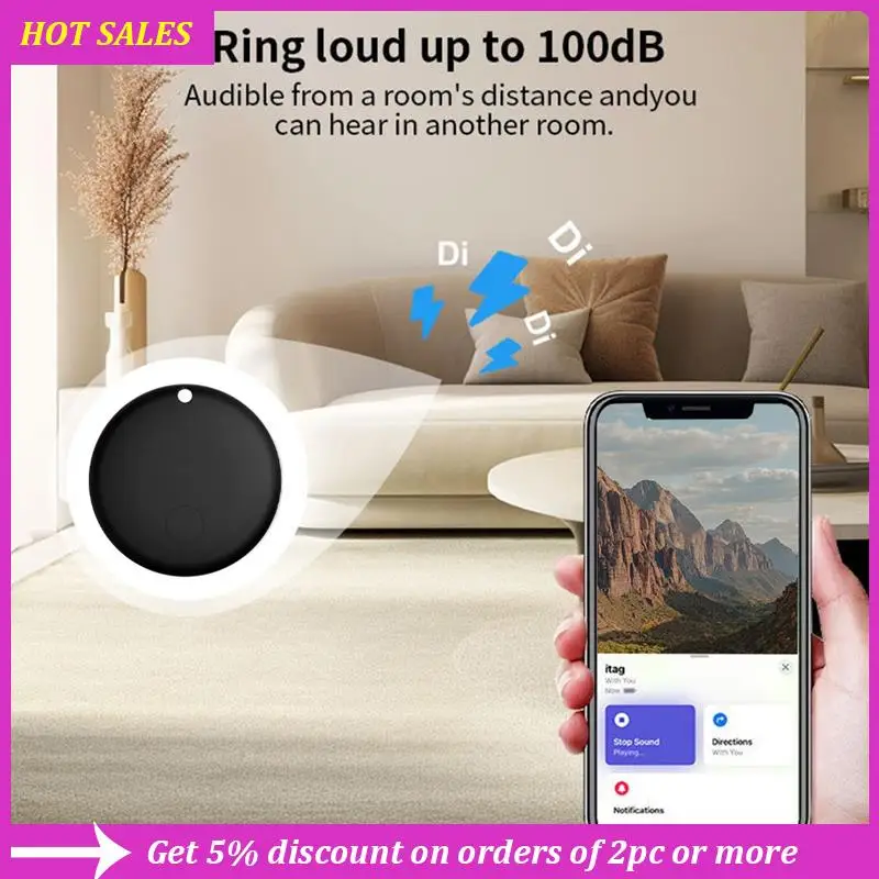 

Mini Gps Tracking Device Bluetooth Kids Anti-Lost Smart Keychain Finder Locator Tag Alarm Reminder Work With Find My,Requisite