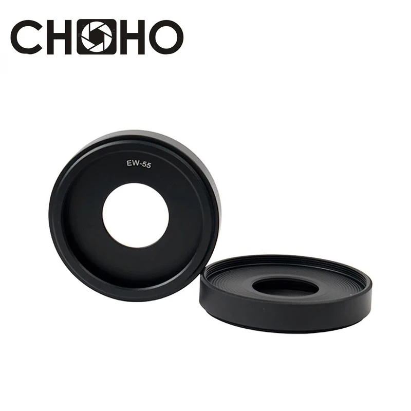 EW-55 EW55 EW55 Lens Hood Screw Camera Lente Accessories for Canon R50 R6 R5 R62 R8 R7 R10 RF 28mm F2.8 STM Lens F28 2.8
