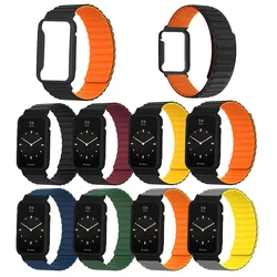 26.1mm Silicone Link For Xiaomi Watch Band 7pro 45mm Original Magnetic Loop bracelet MiBand Series 7pro Strap  Watch Accessories