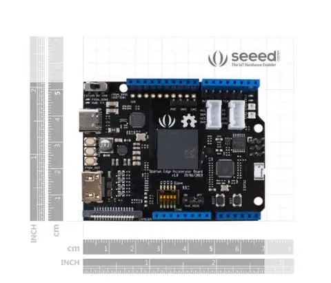 102030005 Spartan Edge Accelerator Board - Arduino FPGA Shield with ESP32  SEA-S7 Xilinx Spartan-7 XC7S15