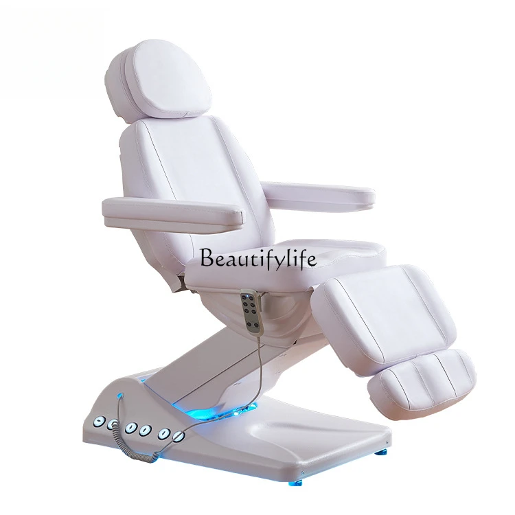 Electric injection bed treatment chair embroidered bed