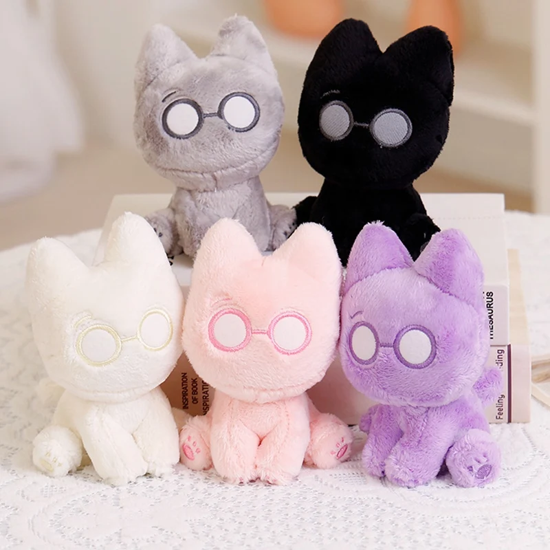 Kawaii gatto peluche Anime Kpop animali di peluche gattino peluche bambola cartone animato morbido giocattoli per bambini per ragazze borsa