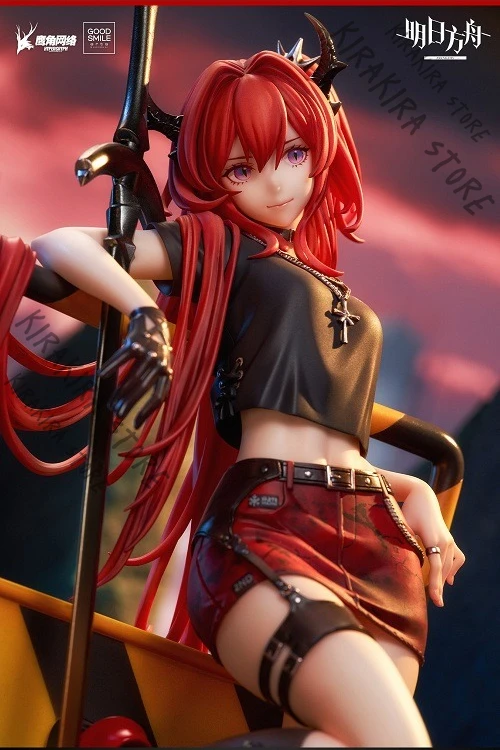 

Arknights Surtr Cosplay Figurine 1/7 Anime Garage Kits Official Genuine Maumet Model Kit Colorful Originality Accessories Mascot