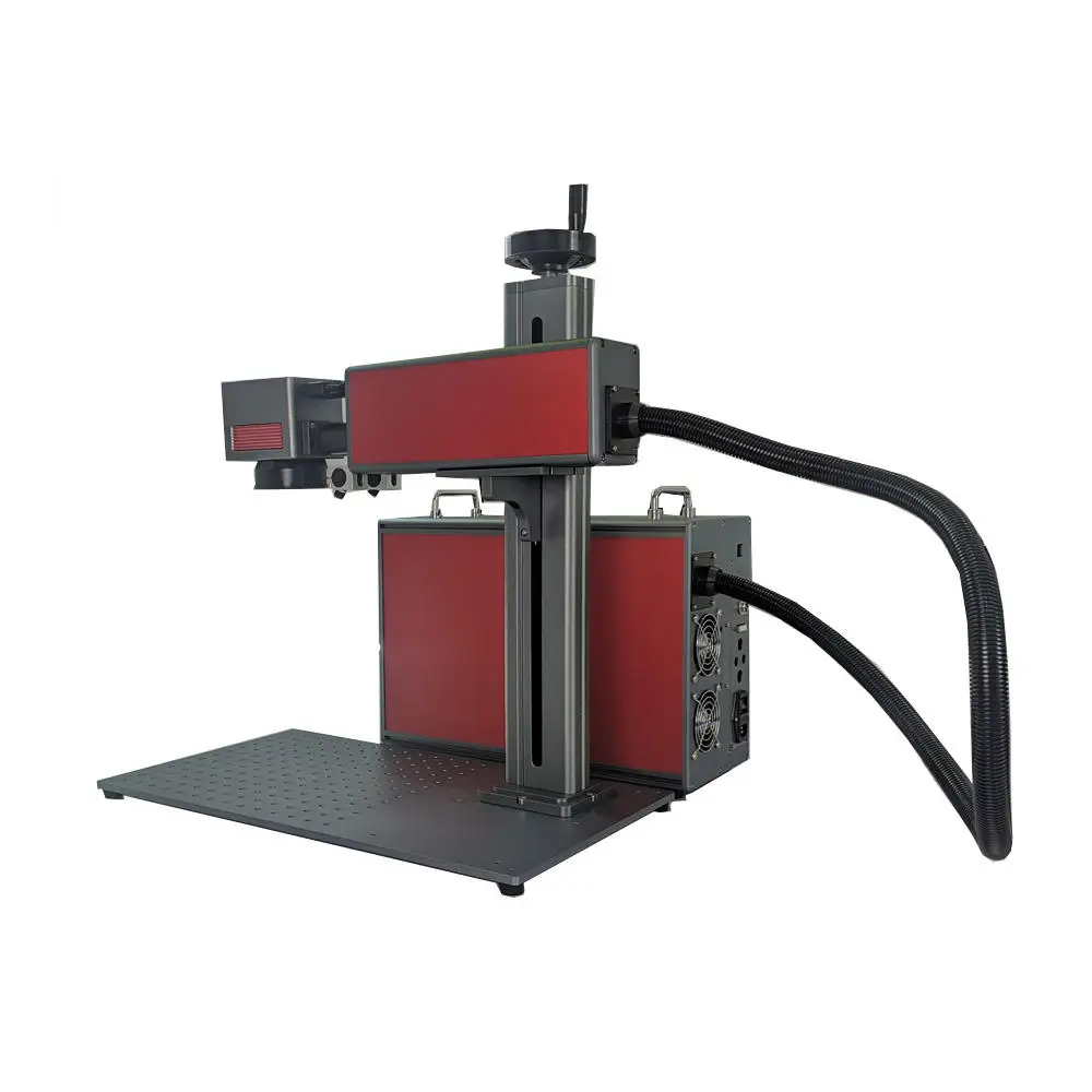 Produttori di macchine per marcatura portatili in metallo da 20 W Mini macchina per marcatura di fibre da tavolo Prezzo