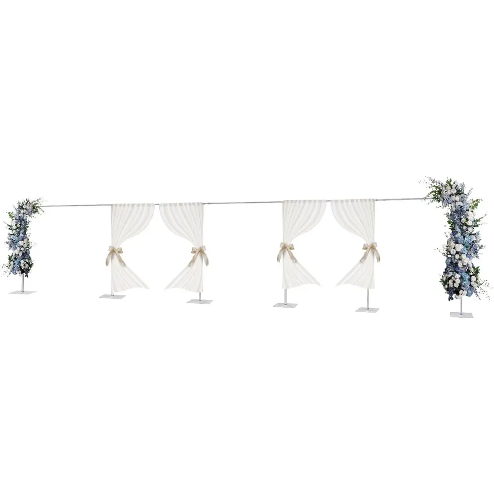 

49 T Wedding Arch Backdrop Stand, Heavy Duty Metal Arch for Weddings, Birthdays, Baby Showers, and Photo Booths