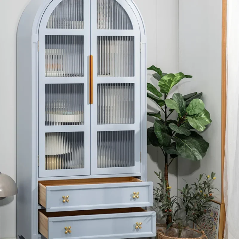 

Multifunctional glove cabinet Minimal glass cabinet