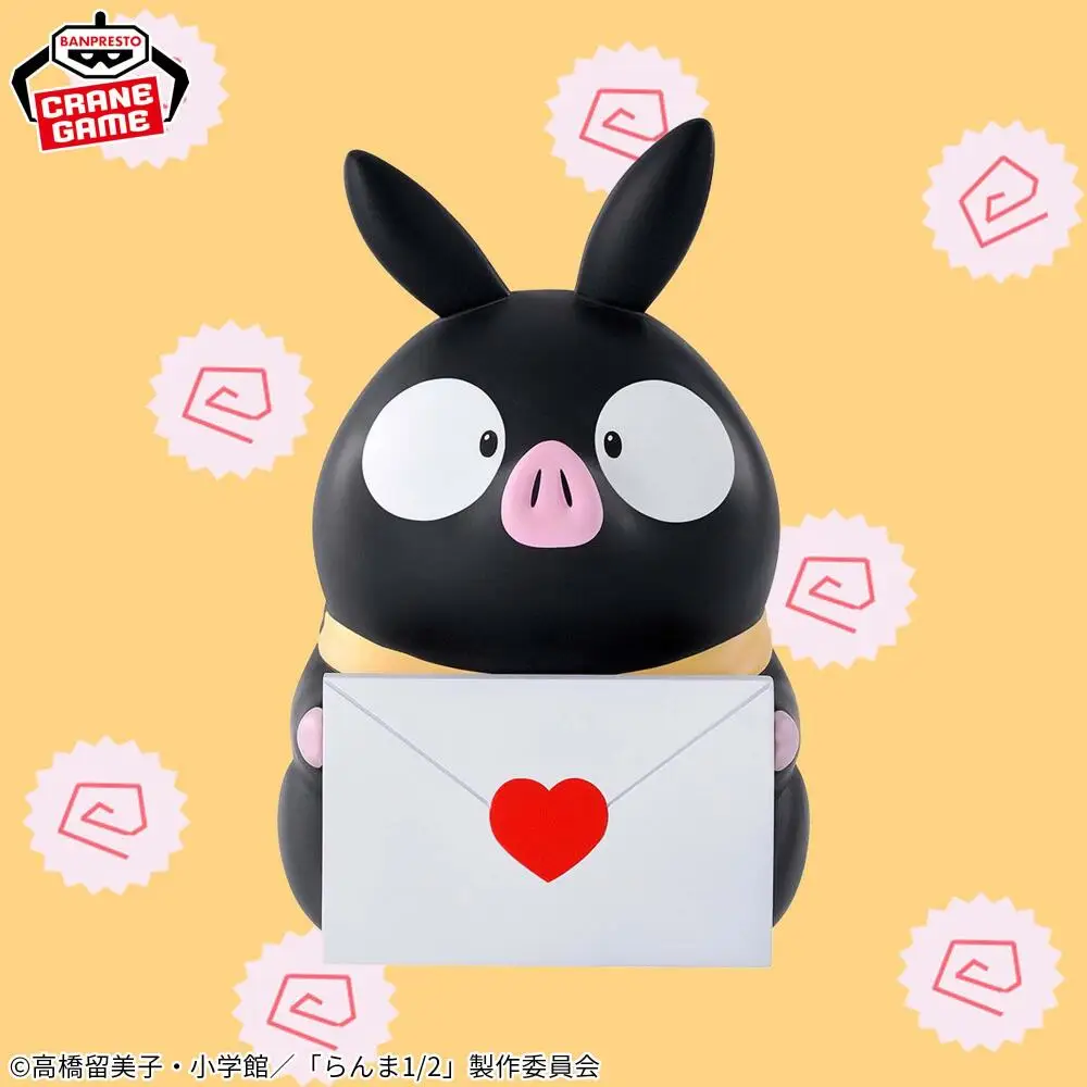 Em estoque ranma 1/2 bandai espíritos sofvimados hibiki ryouga p-chan figura anime modelo brinquedo ornamentos presente de aniversário