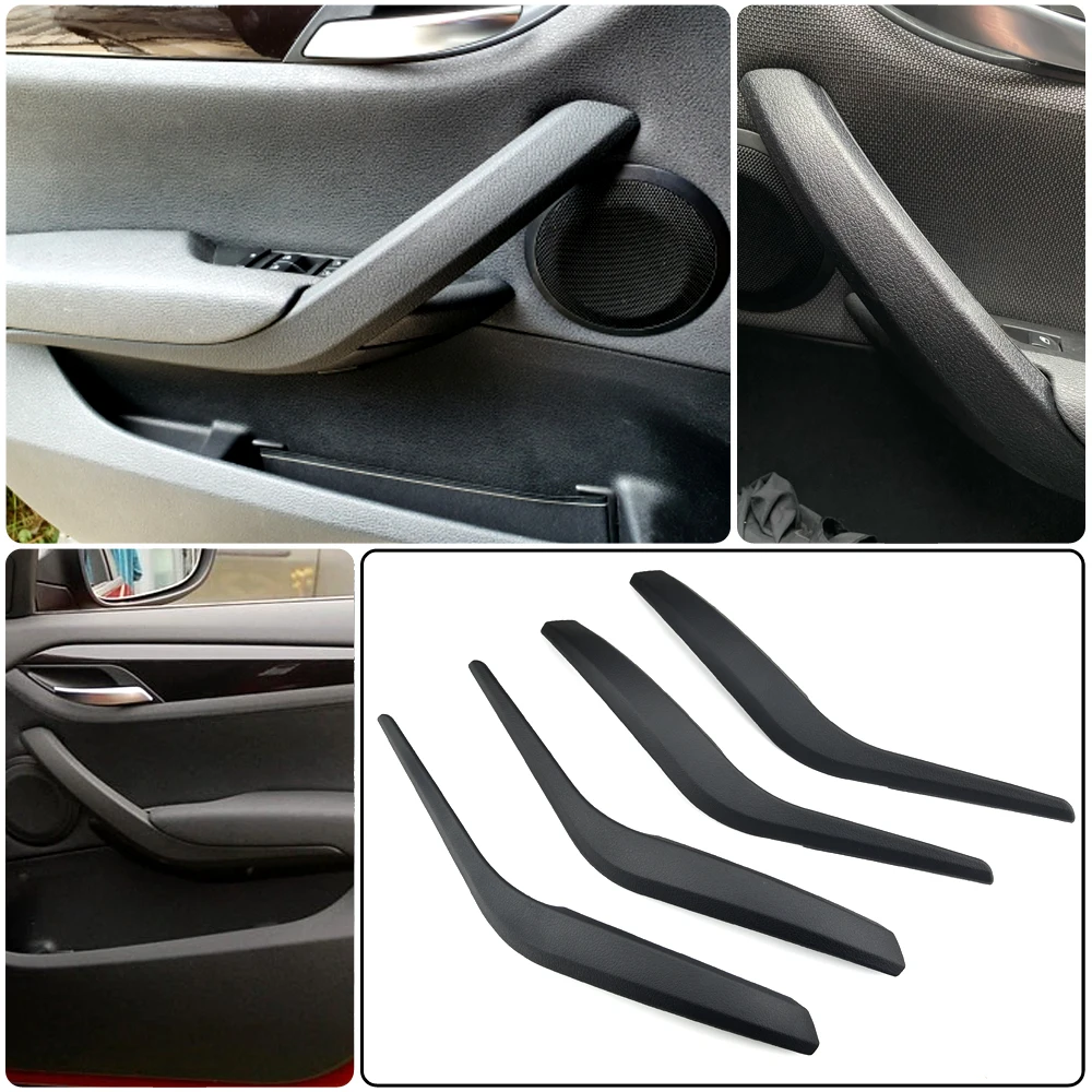 Interior Door Inner Panel Handle Pull Trim Cover Car Accessories For BMW X1 E84 X1 23d/25i/16d/16i/18d/20i 2008-2016 51412991775